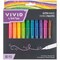 Vivid by Brea Reese: Glitter Markers - 12 Pack, Sparkle & Shine Ink, Vibrant Colors, Round Tip, Coloring & Drawing, Art & Craft Supplies, DIY Projects
